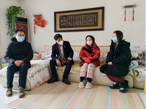 中智集团春节前夕慰问新闻稿322